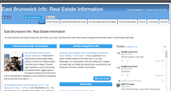 Desktop Screenshot of eastbrunswickinfo.com